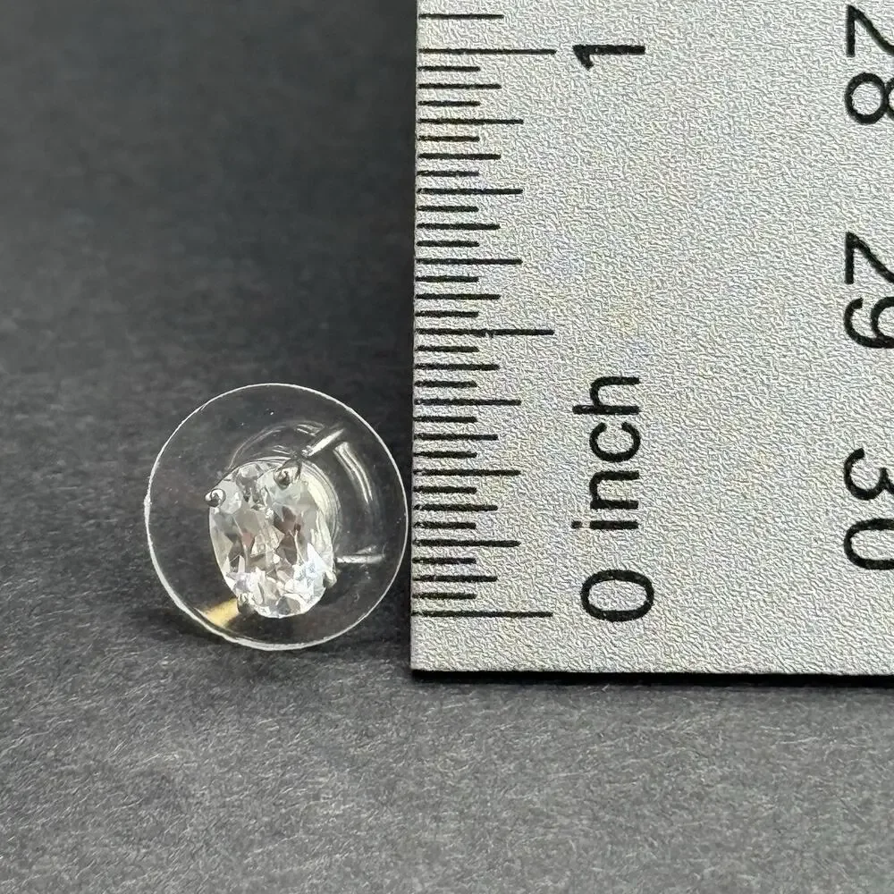316L Surgical Stainless Steel Ring Size 6 Pendant Earrings Clear Crystal Lot
